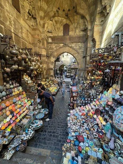 Bazar Khan el-Khalili, Egipto