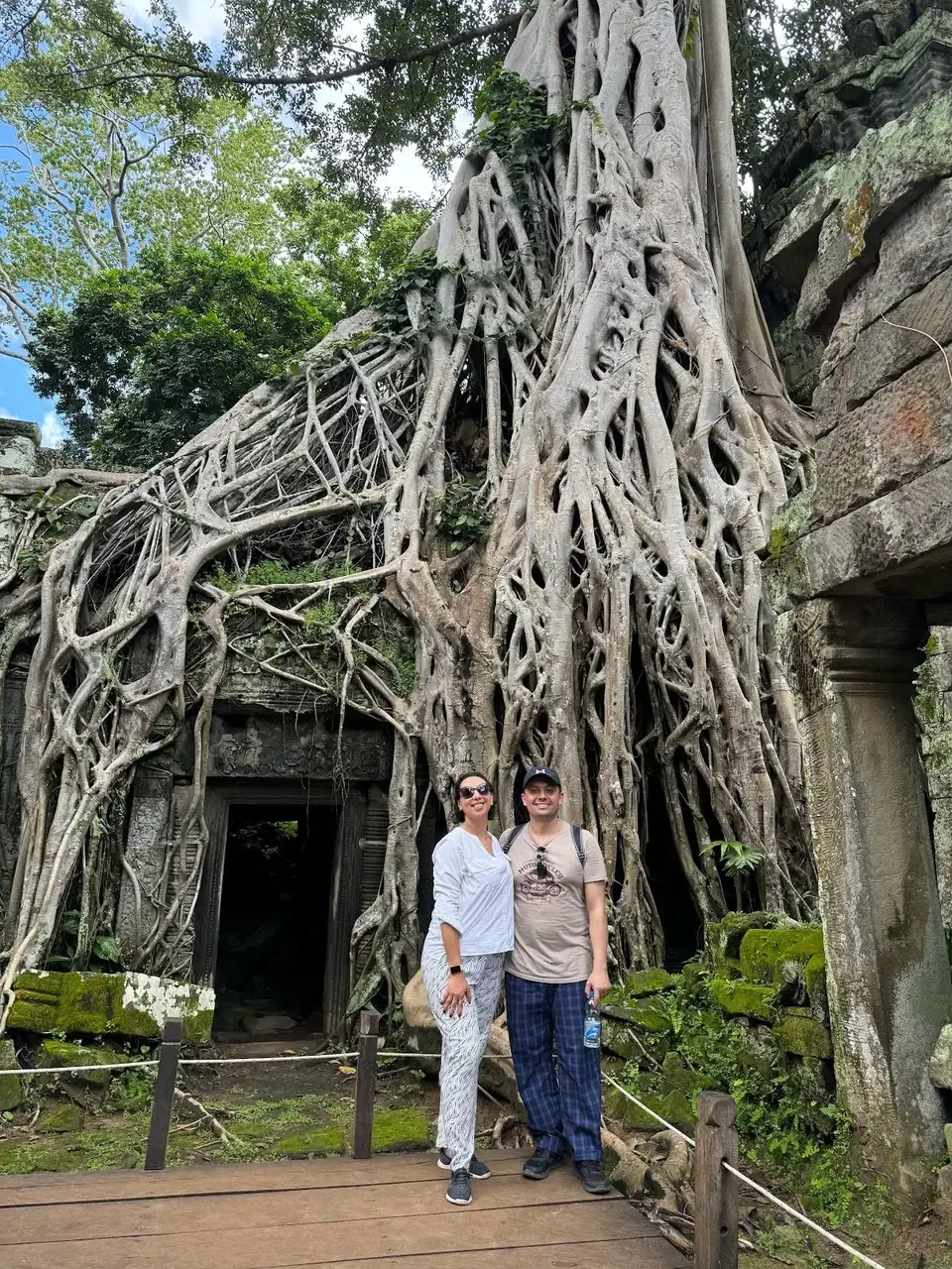 Ta Prohm, raíces gigantes