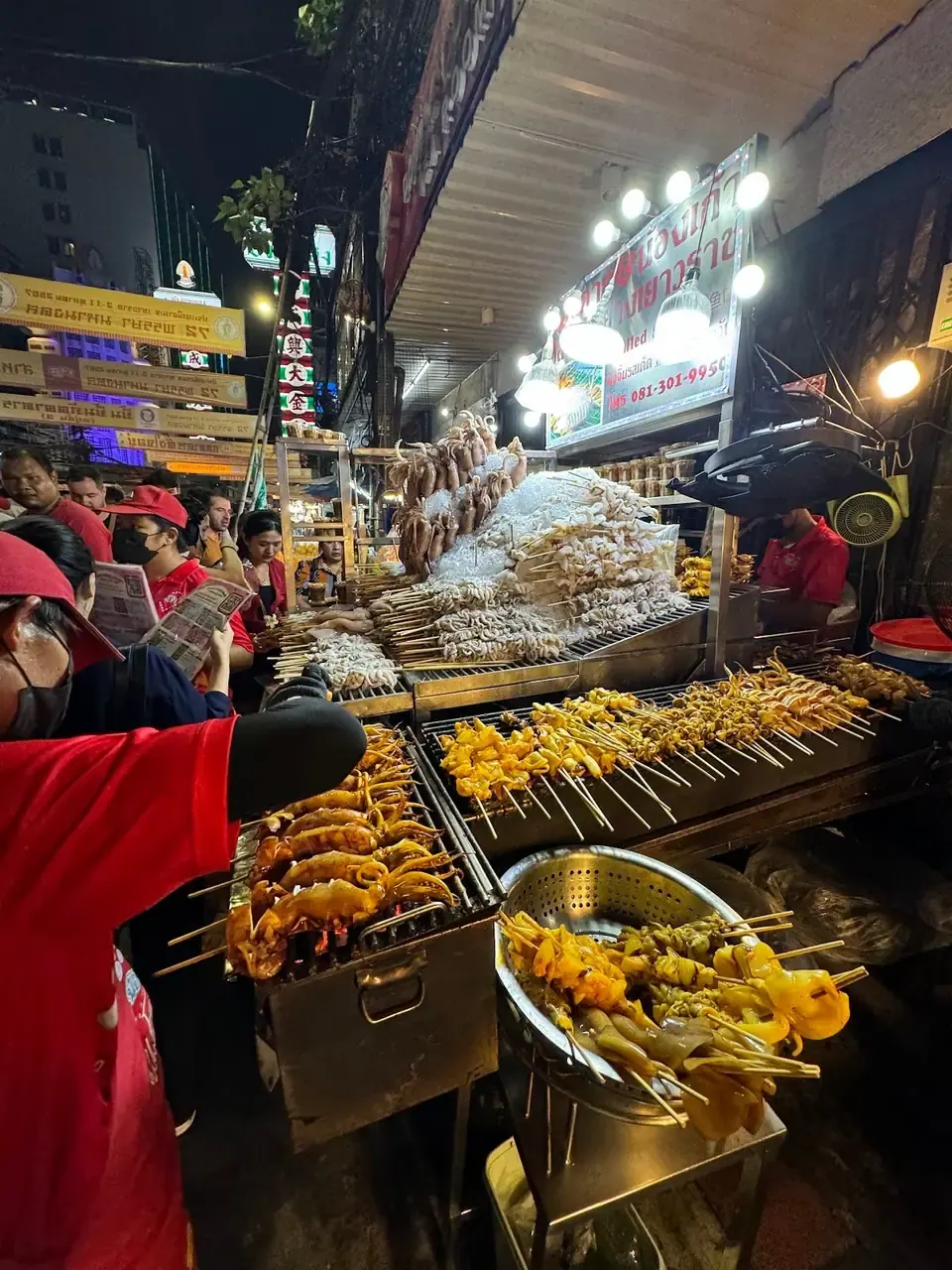 Street food en Bangkok