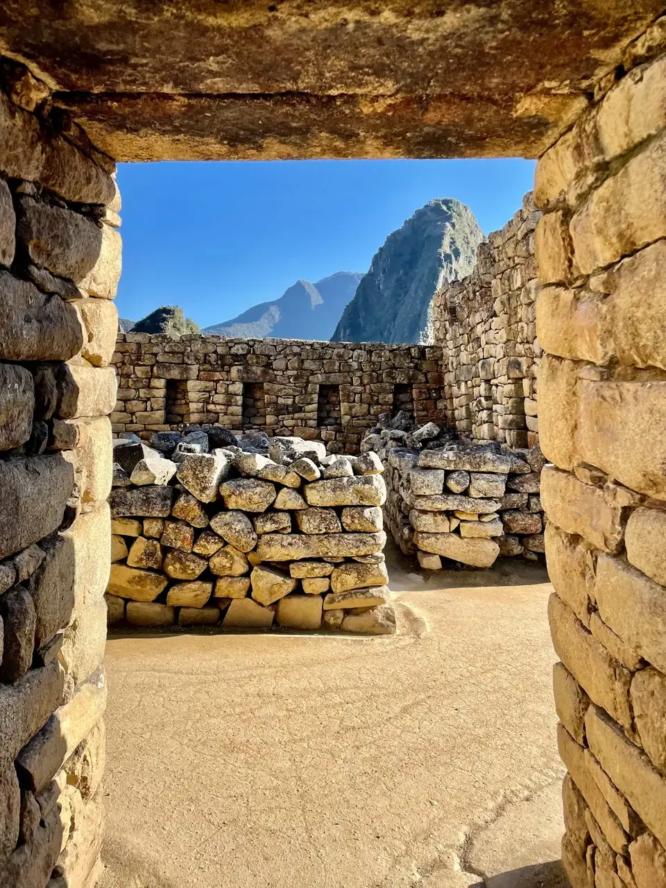Ventana inca en Machu Picchu