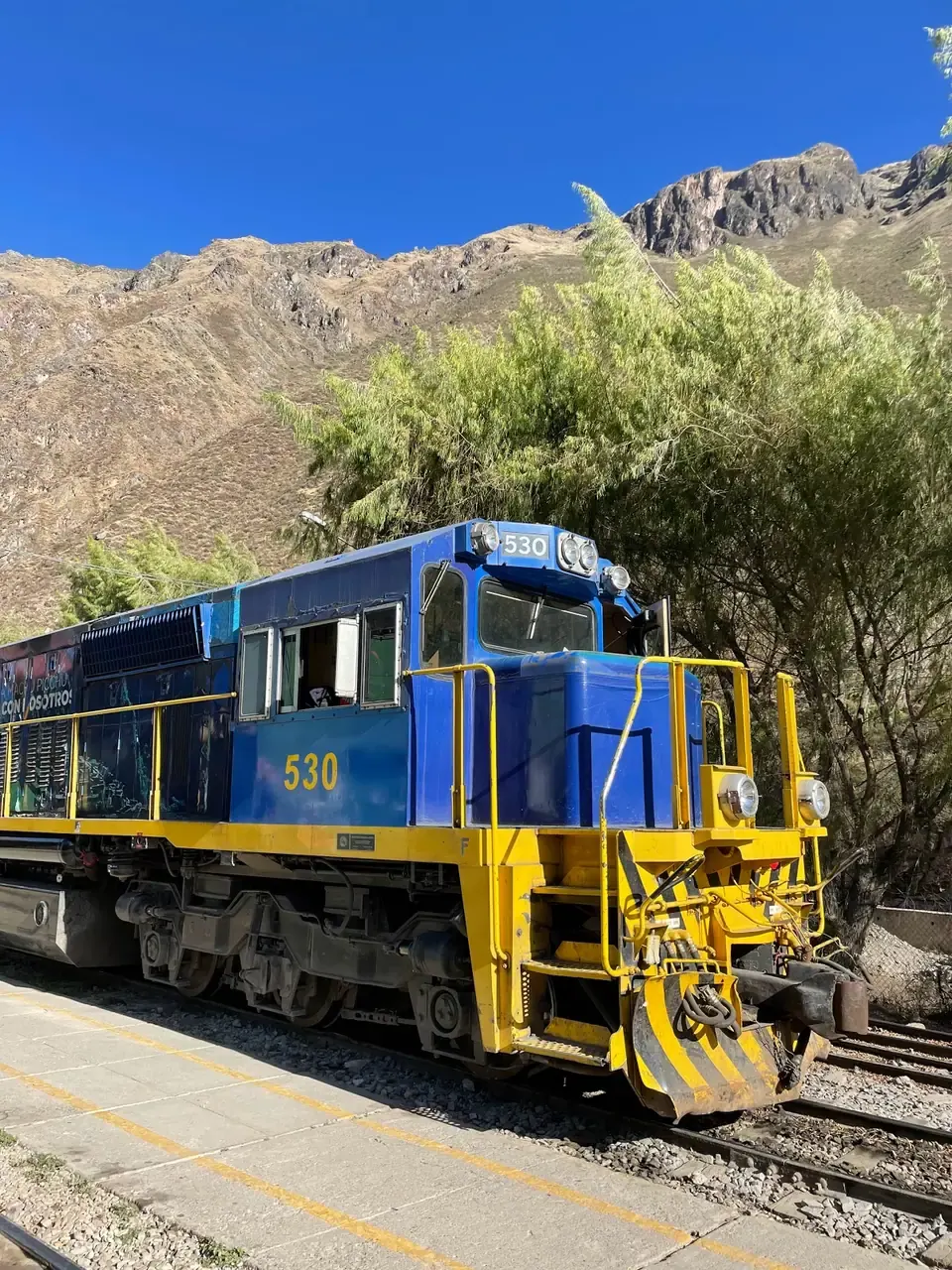 Tren PeruRail en el Valle Sagrado