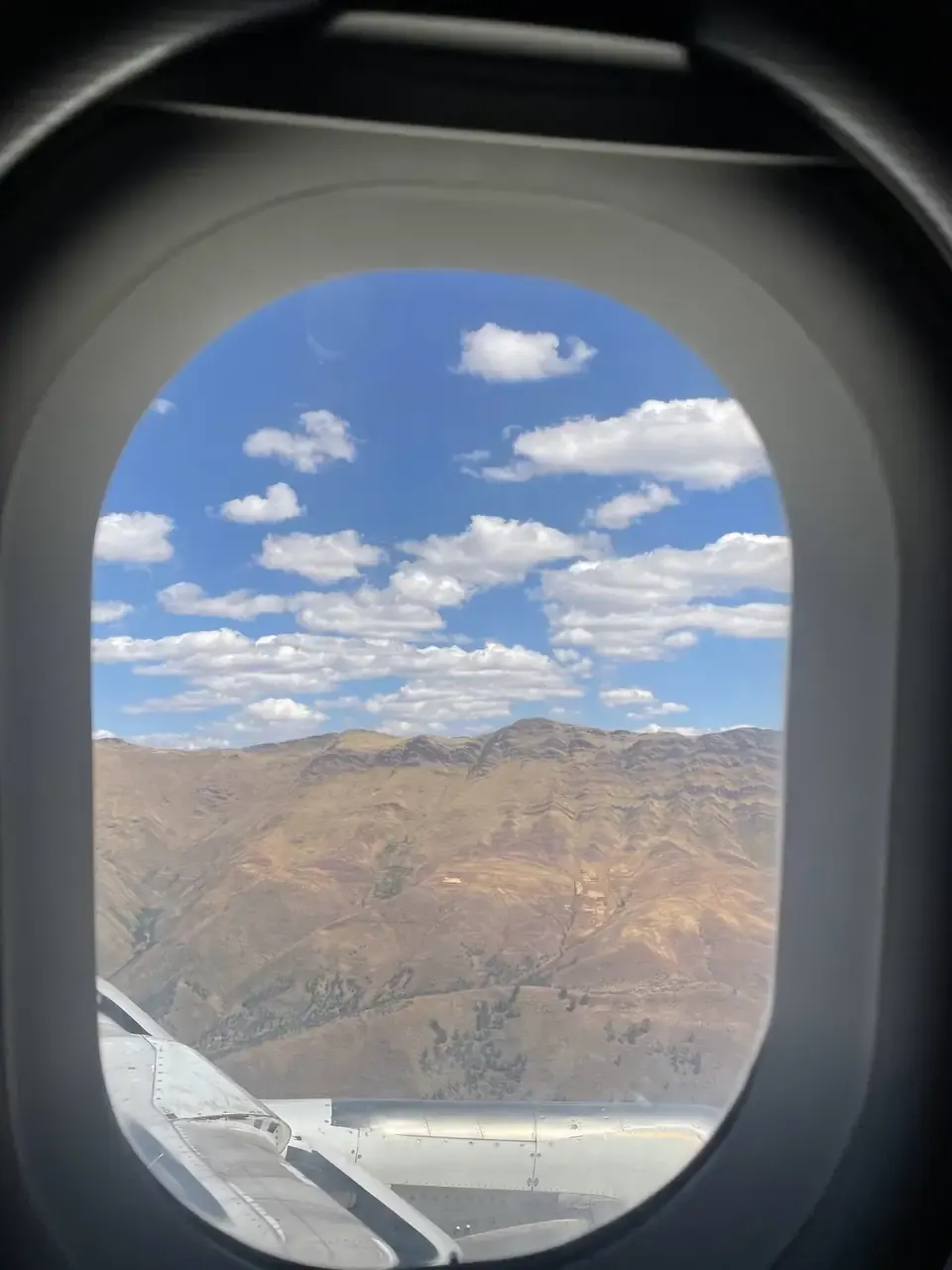 Los Andes desde el avión