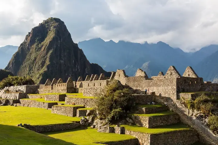 Machu Picchu desde la parte alta, en el primer turno de la mañana.