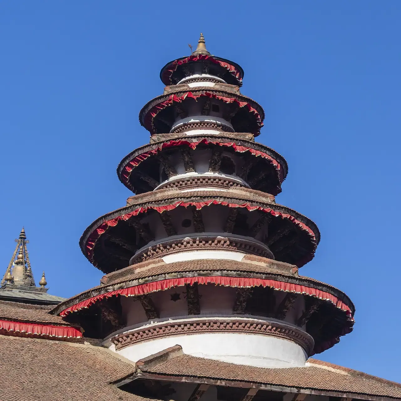 Pagoda en la plaza Durbar de Katmandú